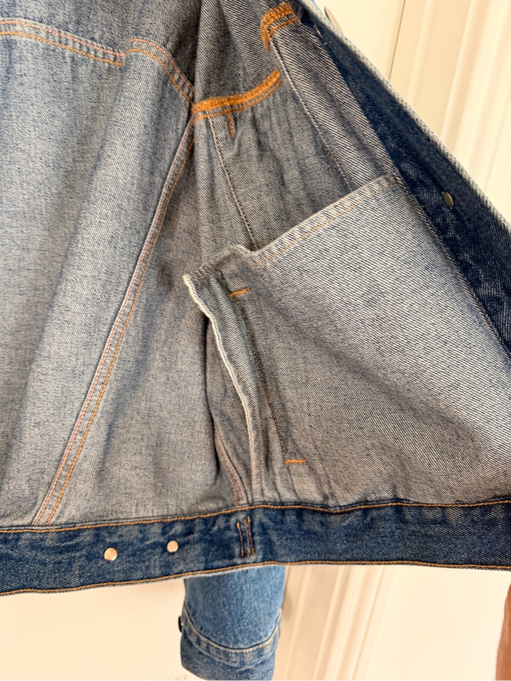 Acne Studios Oversize Denim Trucker Jacket - Picture 9 of 9